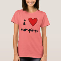 I <3 vampires - red