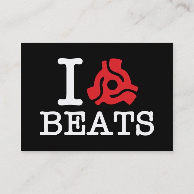 I 45 Adapter Beats Business Card (Back)