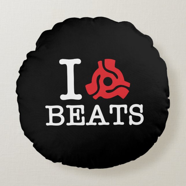 I 45 Adapter Beats Round Cushion (Front)