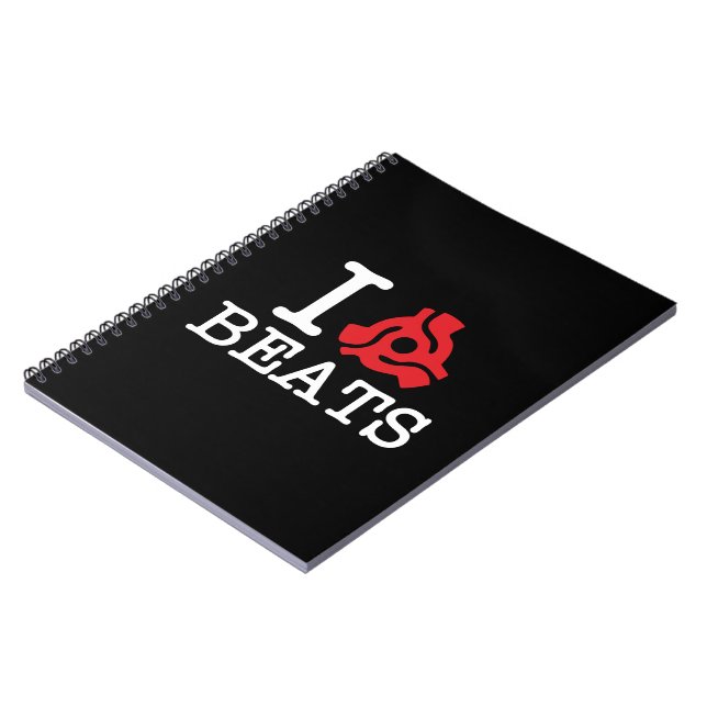 I 45 Adapter Beats Spiral Notebook (Left Side)