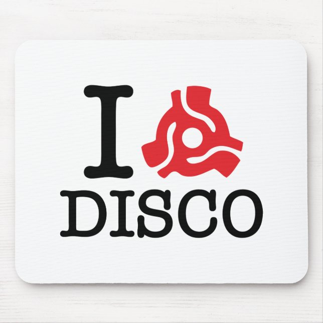 I 45 Adapter Disco Mouse Pad (Front)