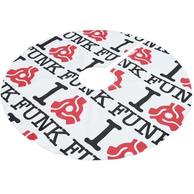 I 45 Adapter Funk Brushed Polyester Tree Skirt (Angled)