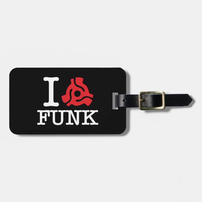 I 45 Adapter Funk Luggage Tag (Front Horizontal)