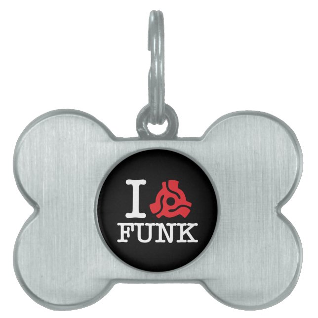 I 45 Adapter Funk Pet ID Tag (Front)