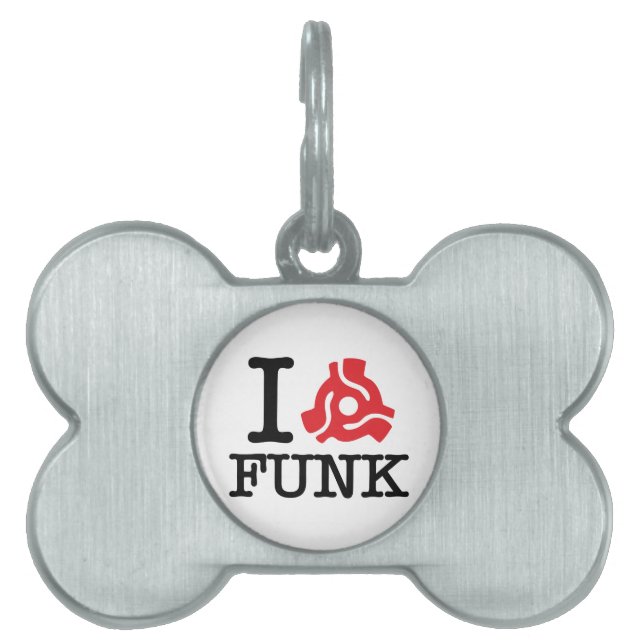I 45 Adapter Funk Pet Name Tag (Front)