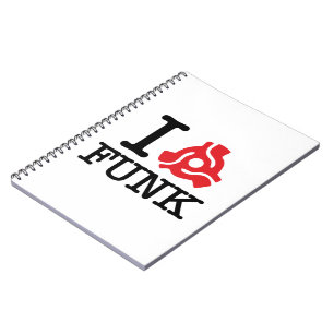 I 45 Adapter Funk Spiral Notebook