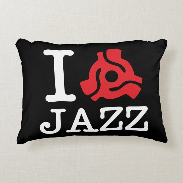 I 45 Adapter Jazz Decorative Cushion (Front)