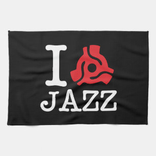 I 45 Adapter Jazz Tea Towel