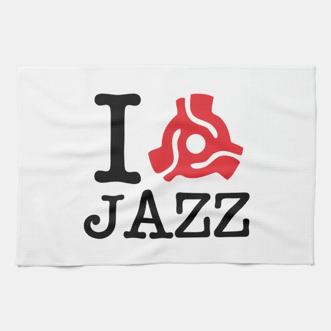 I 45 Adapter Jazz Tea Towel (Horizontal)