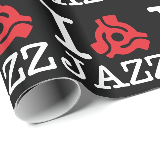 I 45 Adapter Jazz Wrapping Paper (Roll Corner)