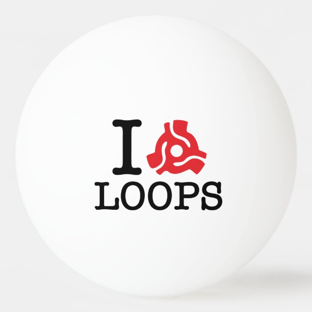 I 45 Adapter Loops Ping Pong Ball (Front)