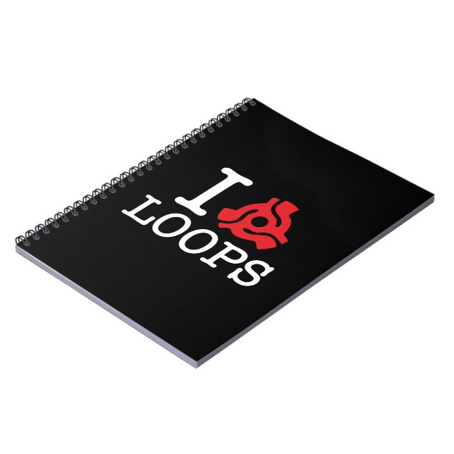 I 45 Adapter Loops Spiral Notebook (Left Side)