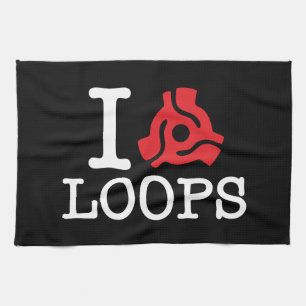 I 45 Adapter Loops Tea Towel