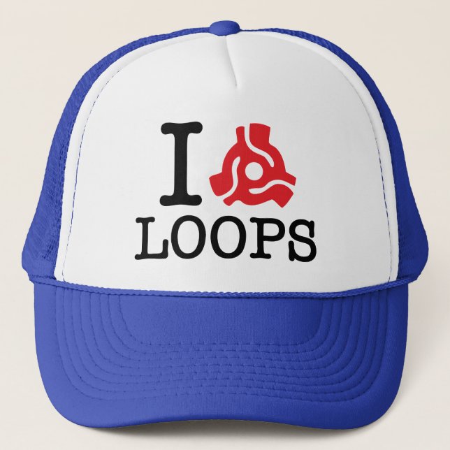 I 45 Adapter Loops Trucker Hat (Front)