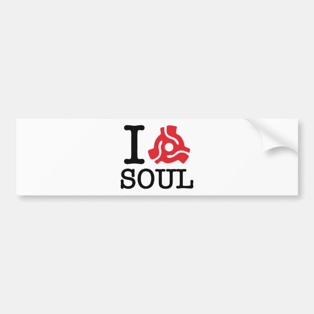 I 45 Adapter Soul Bumper Sticker (Front)
