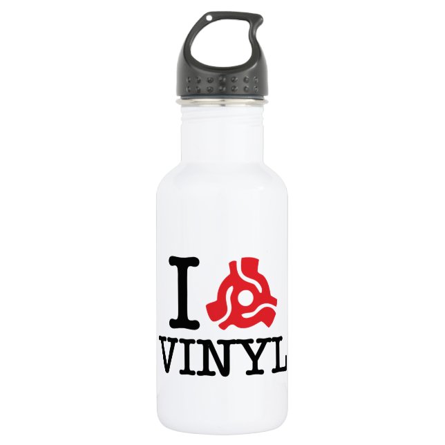 I 45 Adapter Vinyl 532 Ml Water Bottle (Front)