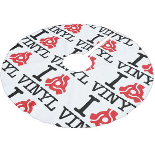 I 45 Adapter Vinyl Brushed Polyester Tree Skirt