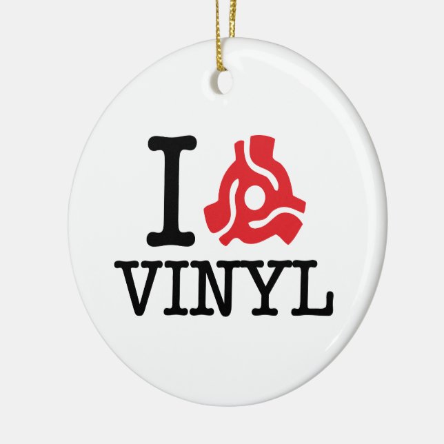 I 45 Adapter Vinyl Ceramic Tree Decoration (Left)