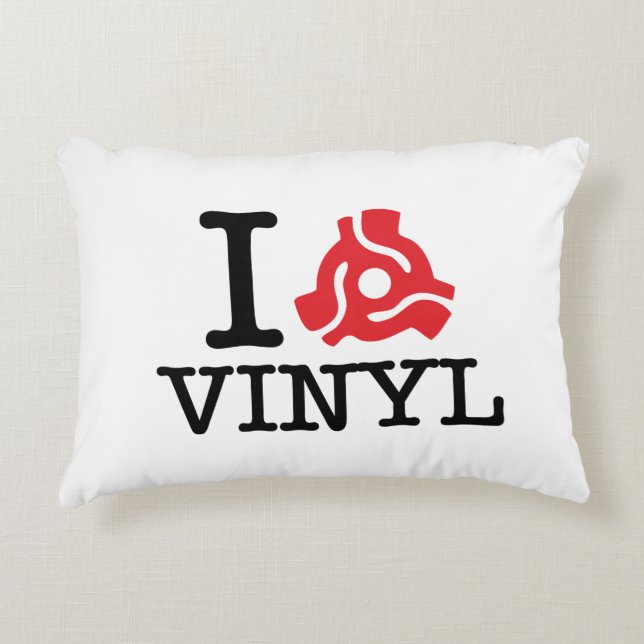 I 45 Adapter Vinyl Decorative Cushion (Front)