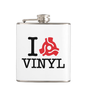 I 45 Adapter Vinyl Hip Flask
