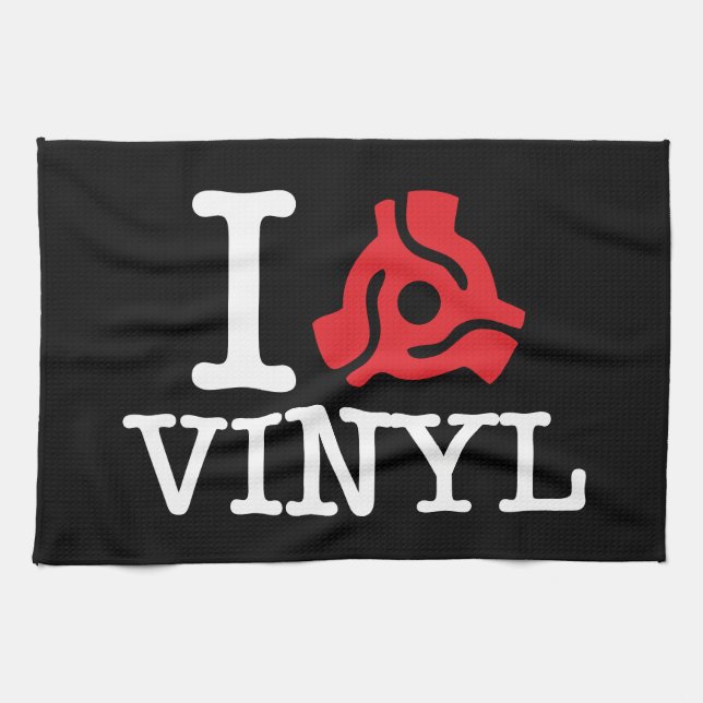 I 45 Adapter Vinyl Tea Towel (Horizontal)