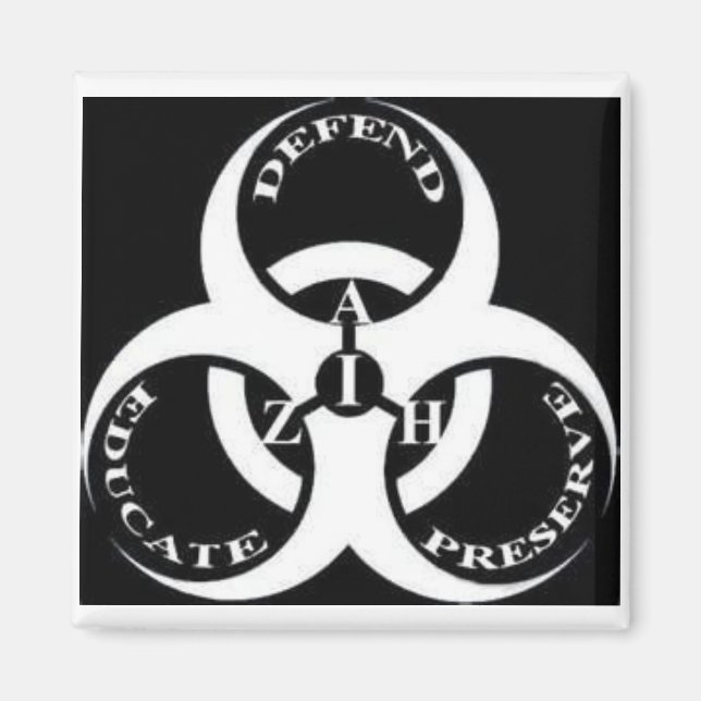 I A Z H MAGNET (Front)