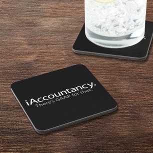 i Accountancy - There's GAAP For That Coaster