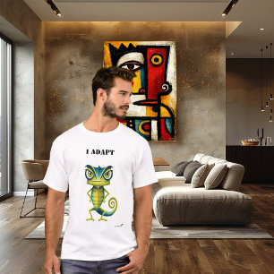 I Adapt Funny Chameleon T-Shirt