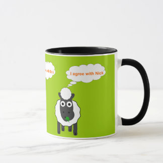 I Agree With Nick ~ Political U.K General Election Mug