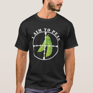 I aim to peas Veggie Pun  Pun World Peace T-Shirt