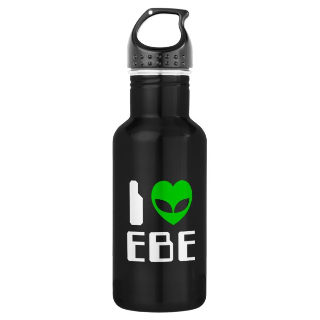 I Alien Heart EBE 532 Ml Water Bottle (Front)