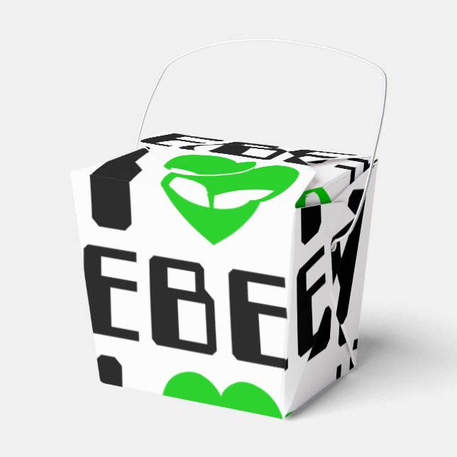 I Alien Heart EBE Favour Box (Front Side)