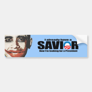 I already have a saviour 2 bumper sticker