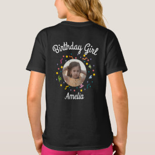  I Am 10  Custom Age & Photo Birthday T-Shirt