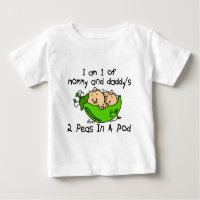I Am 1 Of Mummy & Daddy's 2 Peas In A Pod
