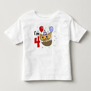 I am 4 anniversary toddler T-Shirt