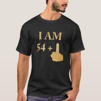 I Am 54 Plus 1 Funny 55th Birthday 1965 1966