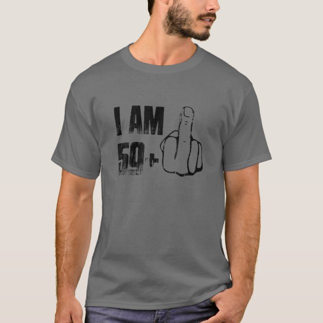 I Am 59 Plus 1 Funny 60Th Birthday 1960 1961 T-Shirt (Front)