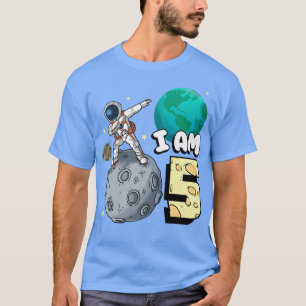 I am 5 Space Astronaut Kid Moon Walker 5th Birthda T-Shirt