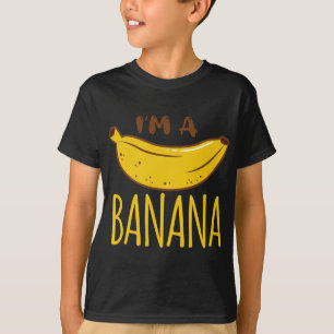 I am a banana party Fruit Vegan Vegetarian Funny T-Shirt