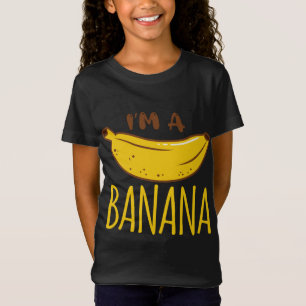 I am a banana party Fruit Vegan Vegetarian Funny T-Shirt