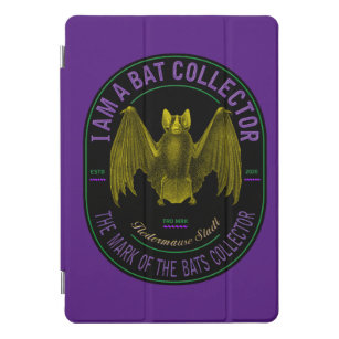 I am a bat collector iPad air cover