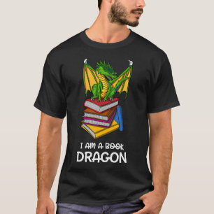 I Am A Book Dragon T-Shirt