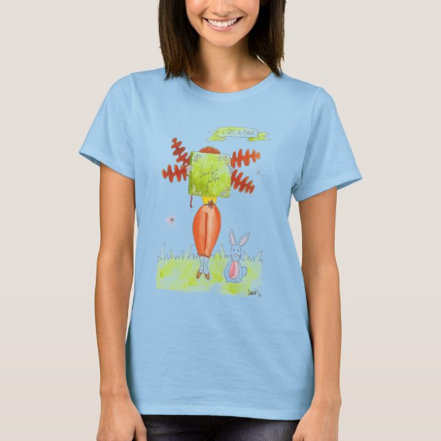 I am a Book T-Shirt (Front)