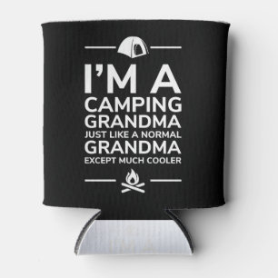 I am a Camping Grandma - Gift Idea Can Cooler