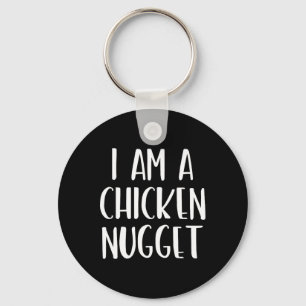 I Am A Chicken Nugget Halloween I'm Simple Costume Key Ring