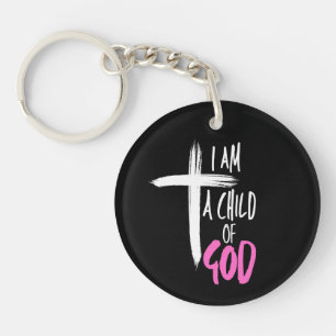 I am a Child of God Key Ring