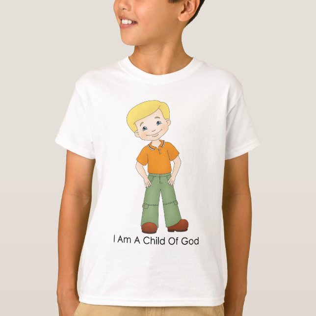 I Am  A Child of God T-Shirt (Front)