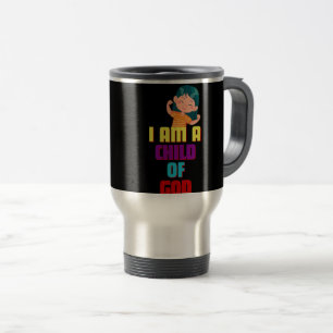 I Am A Child of GOD Two Tone Mug