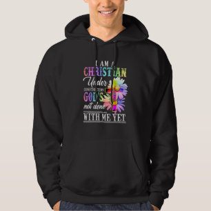 I Am A Christian Under Construction Gods Religious Hoodie